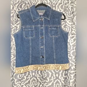 Jean snake vest